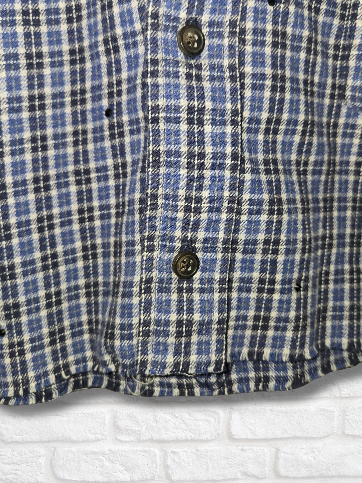 New York Yankees Crop Flannel- Medium