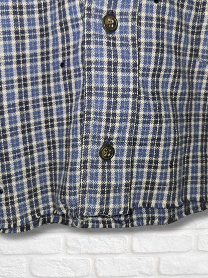 New York Yankees Crop Flannel- Medium
