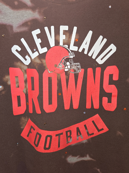 Cleveland Browns Crop Top- Large