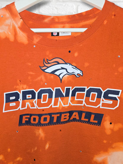 Denver Broncos Crop Top- Large