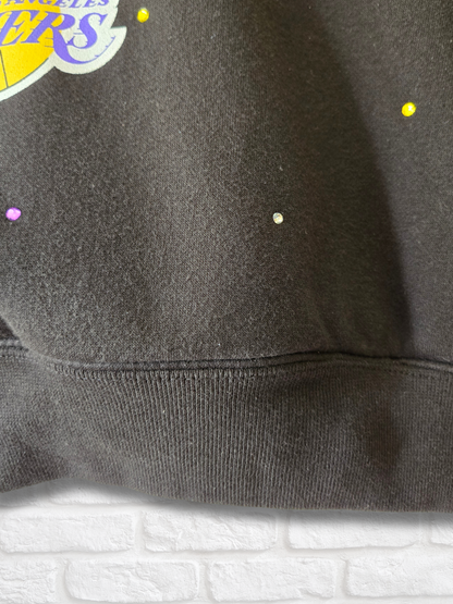 Los Angeles Lakers Crop Hoodie - Small