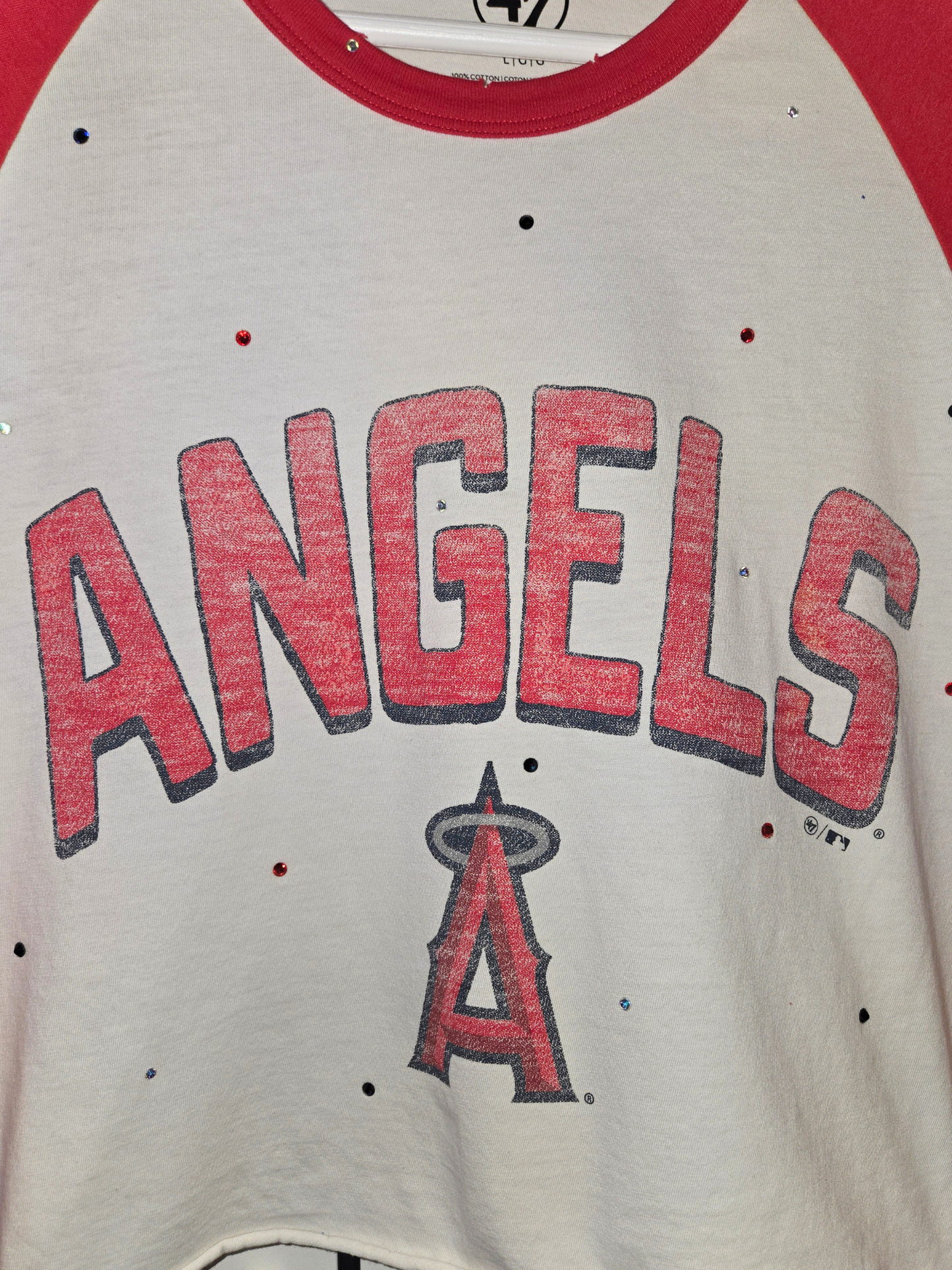 Los Angeles Angels Crop Top- Large