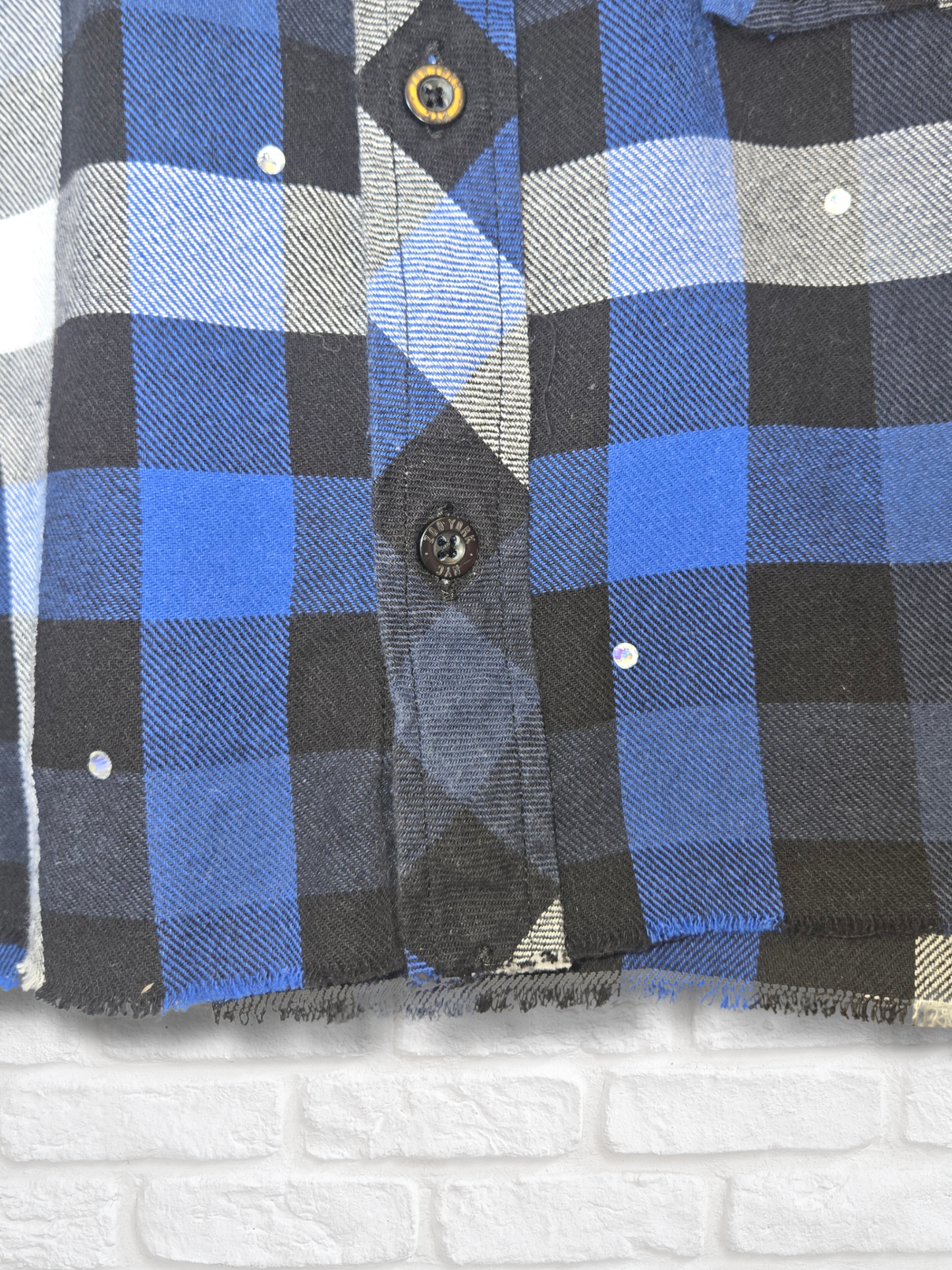 Los Angeles Dodgers HK Crop Flannel