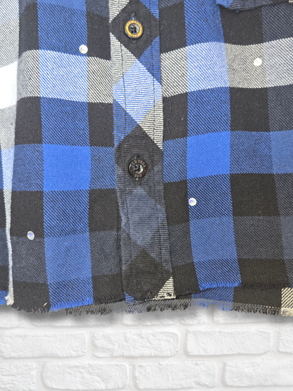 Los Angeles Dodgers HK Crop Flannel