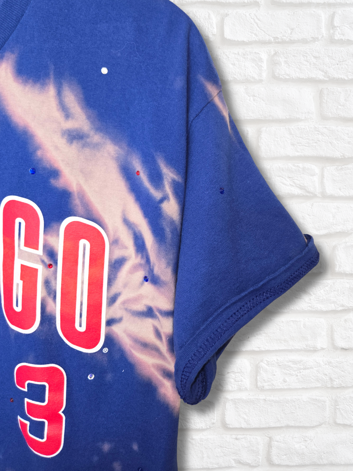 Chicago Cubs Crop Top- Large