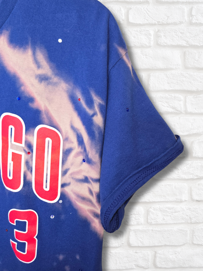 Chicago Cubs Crop Top- Large