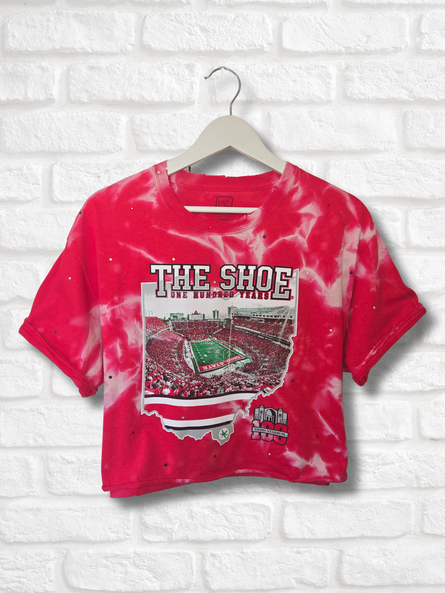 Ohio State Buckeyes Crop Top- Large