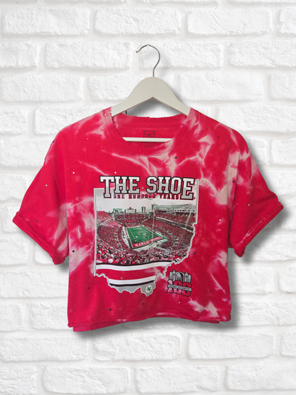 Ohio State Buckeyes Crop Top- Large