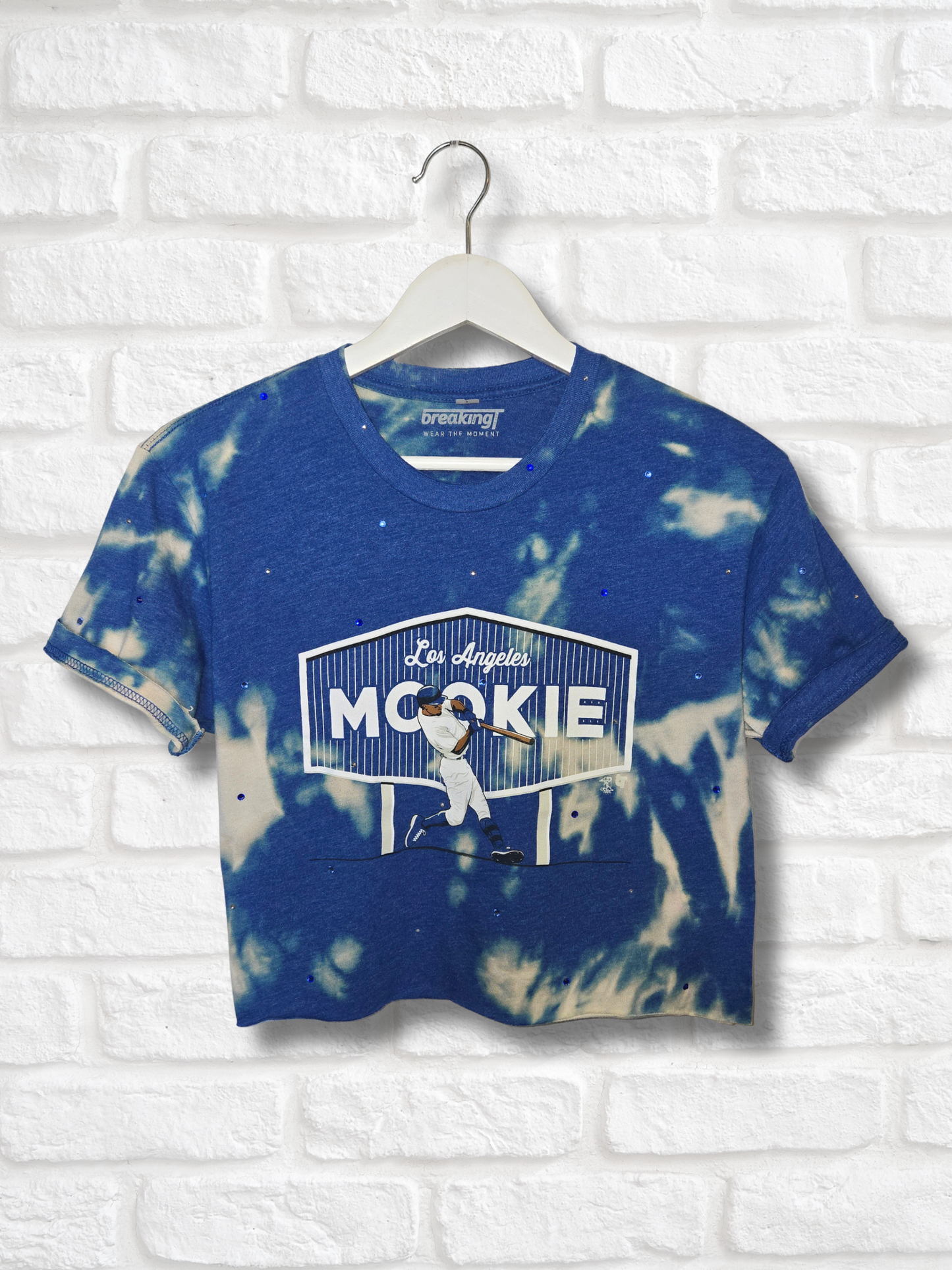 Los Angeles Dodgers Crop Top  - Small