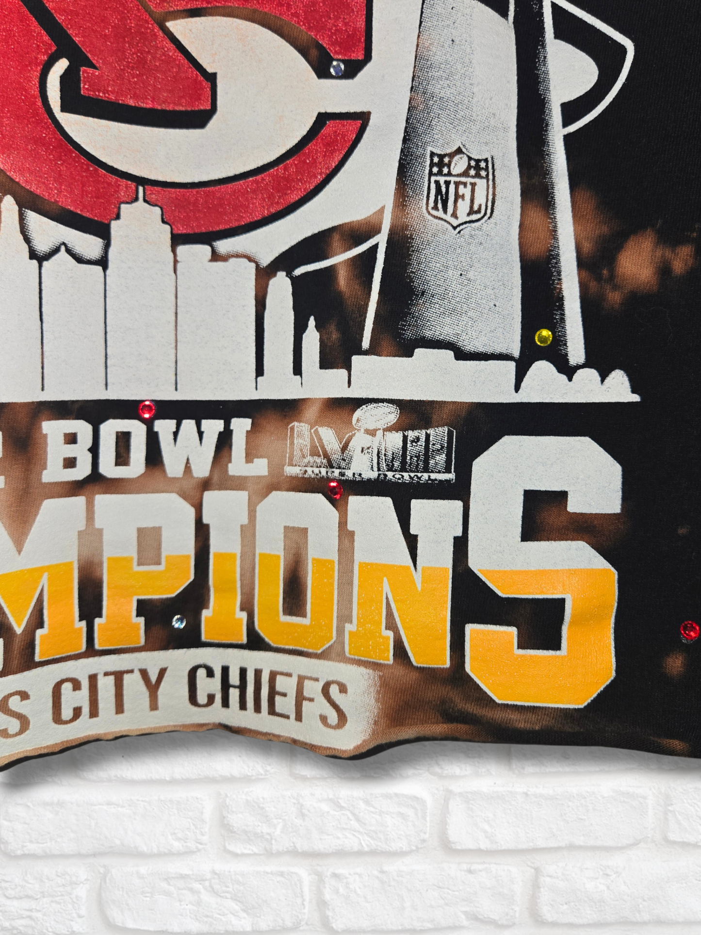 Kansas City Chiefs Crop Top- Medium