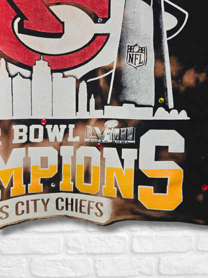Kansas City Chiefs Crop Top- Medium