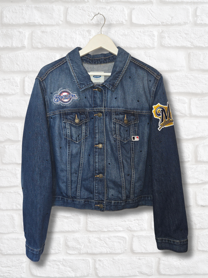 Milwaukee Brewers Loose Fit Jacket- XL