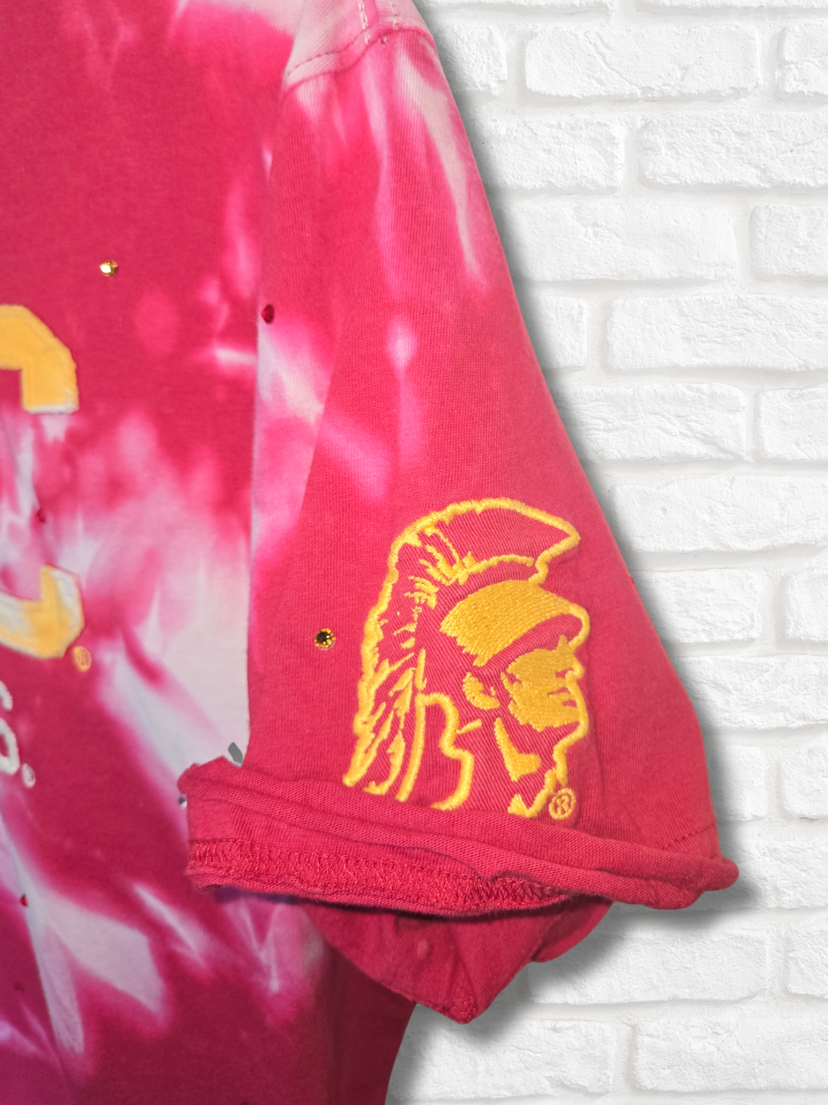 USC Trojans Crop Top- Large