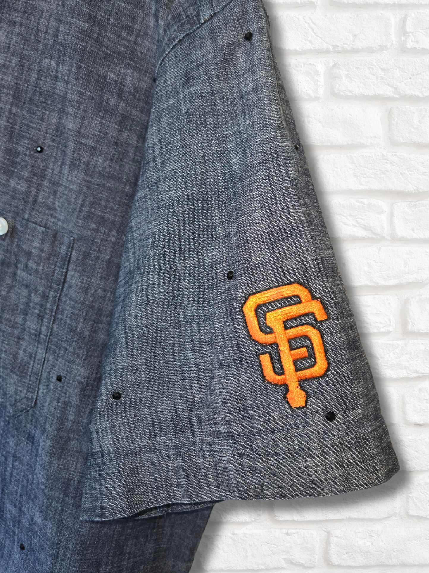 San Francisco Giants Crop Button-up - XL