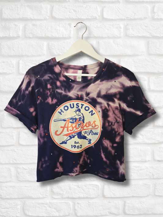 Houston Astros Crop Top- Medium