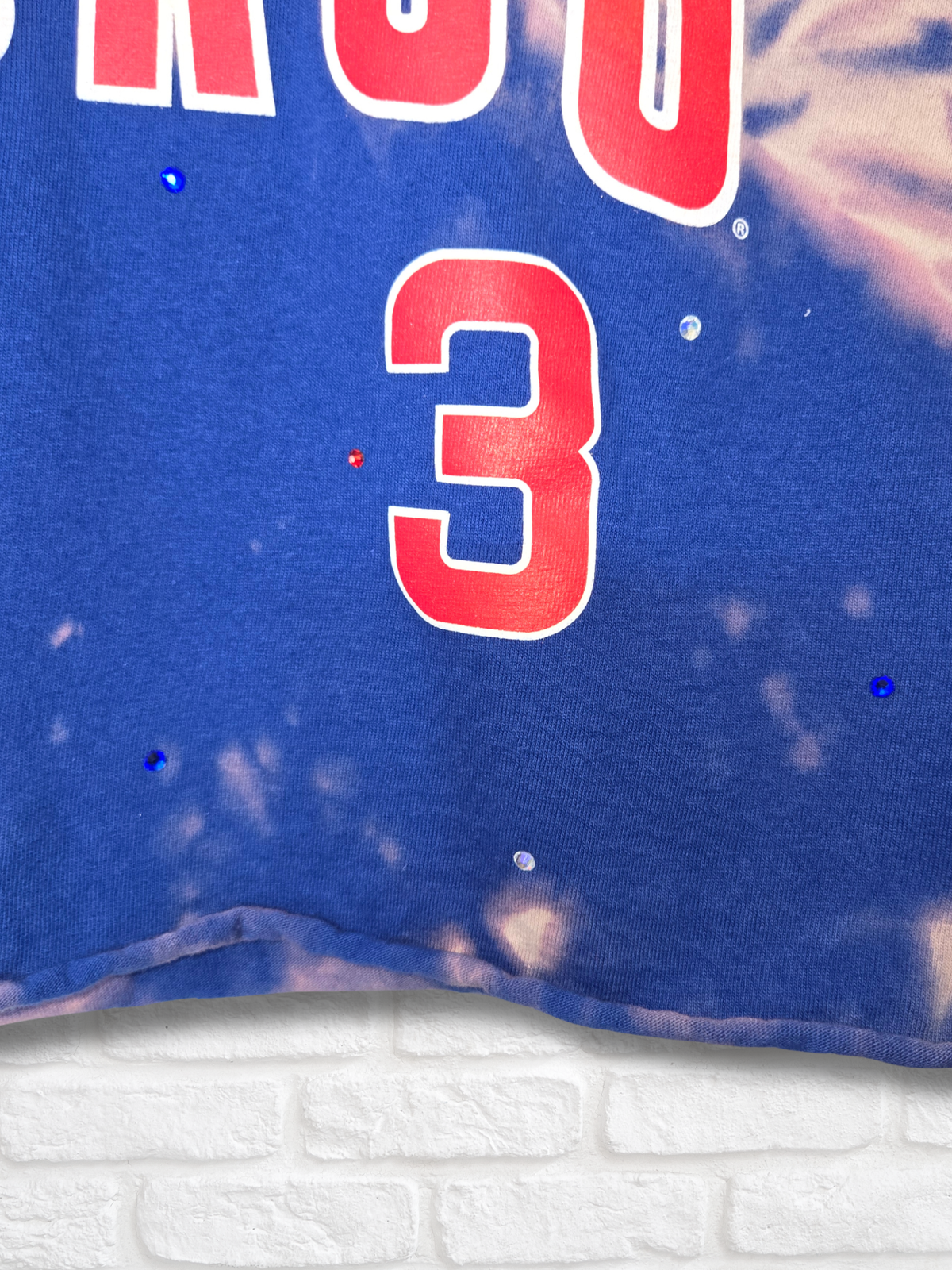Chicago Cubs Crop Top- Large