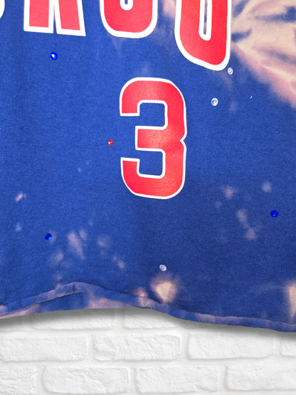 Chicago Cubs Crop Top- Large
