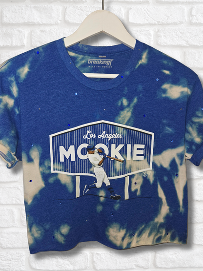 Los Angeles Dodgers Crop Top  - Small