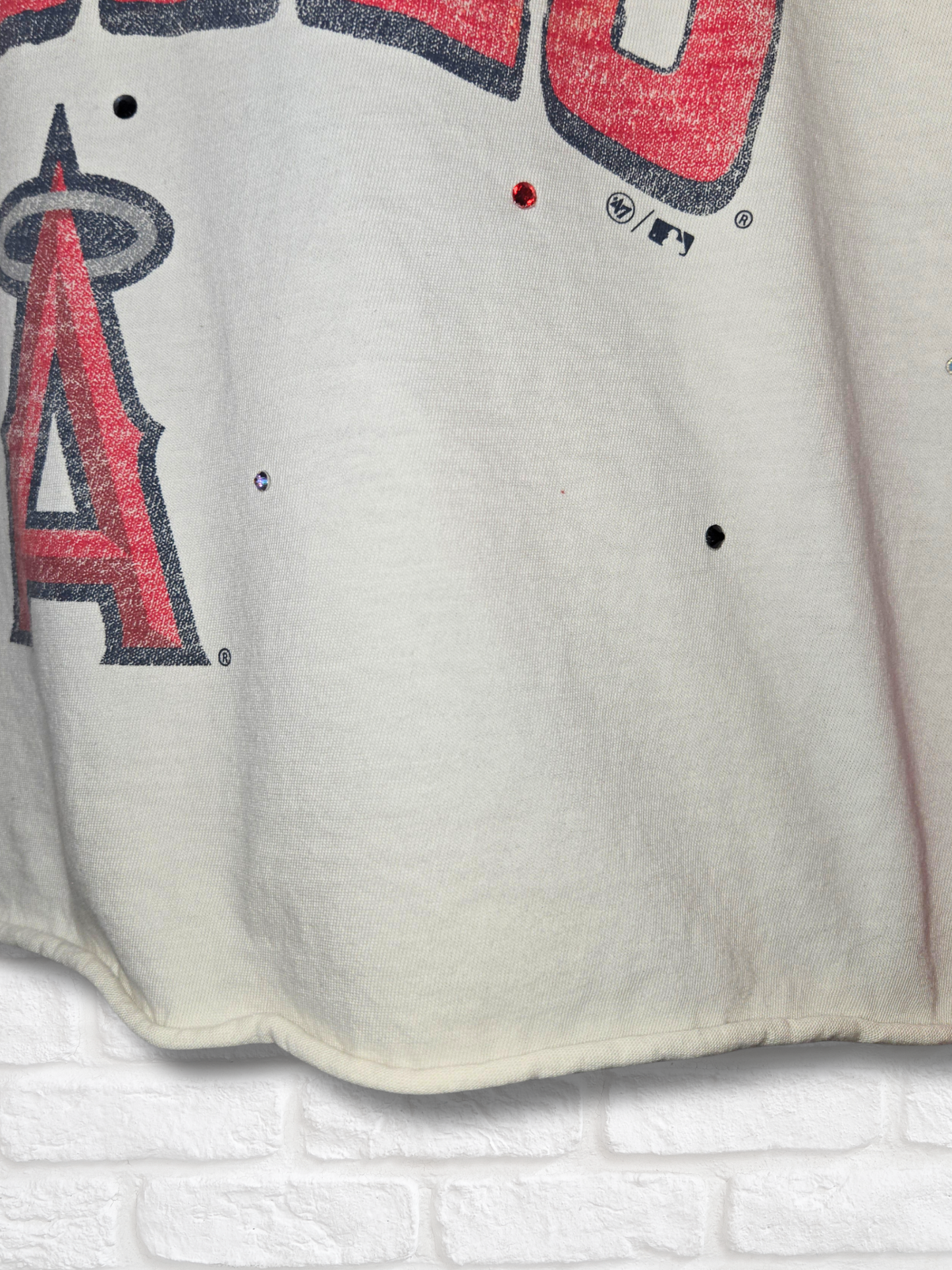 Los Angeles Angels Crop Top- Large