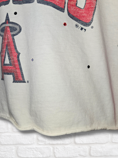Los Angeles Angels Crop Top- Large