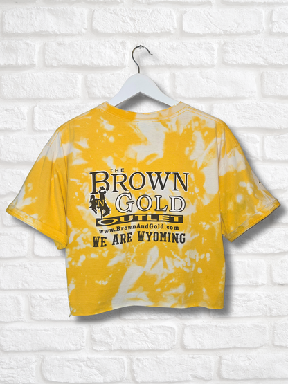 Wyoming Cowboys Crop Top- Large