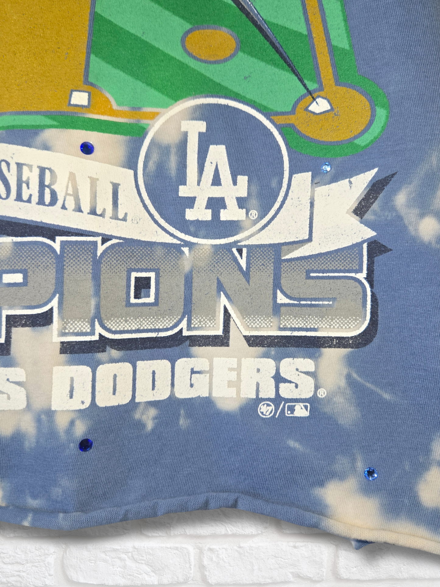 Los Angeles Dodgers Crop Top  - Large