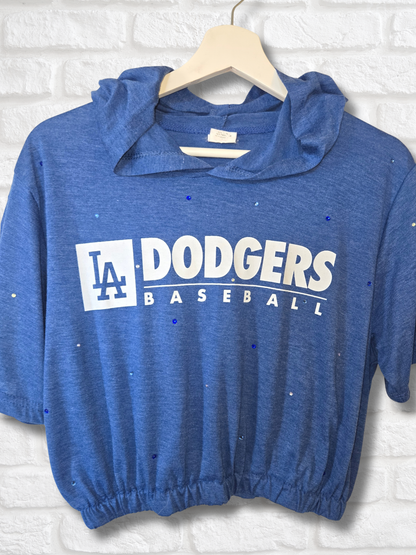 Los Angeles Dodgers Crop Top- Medium