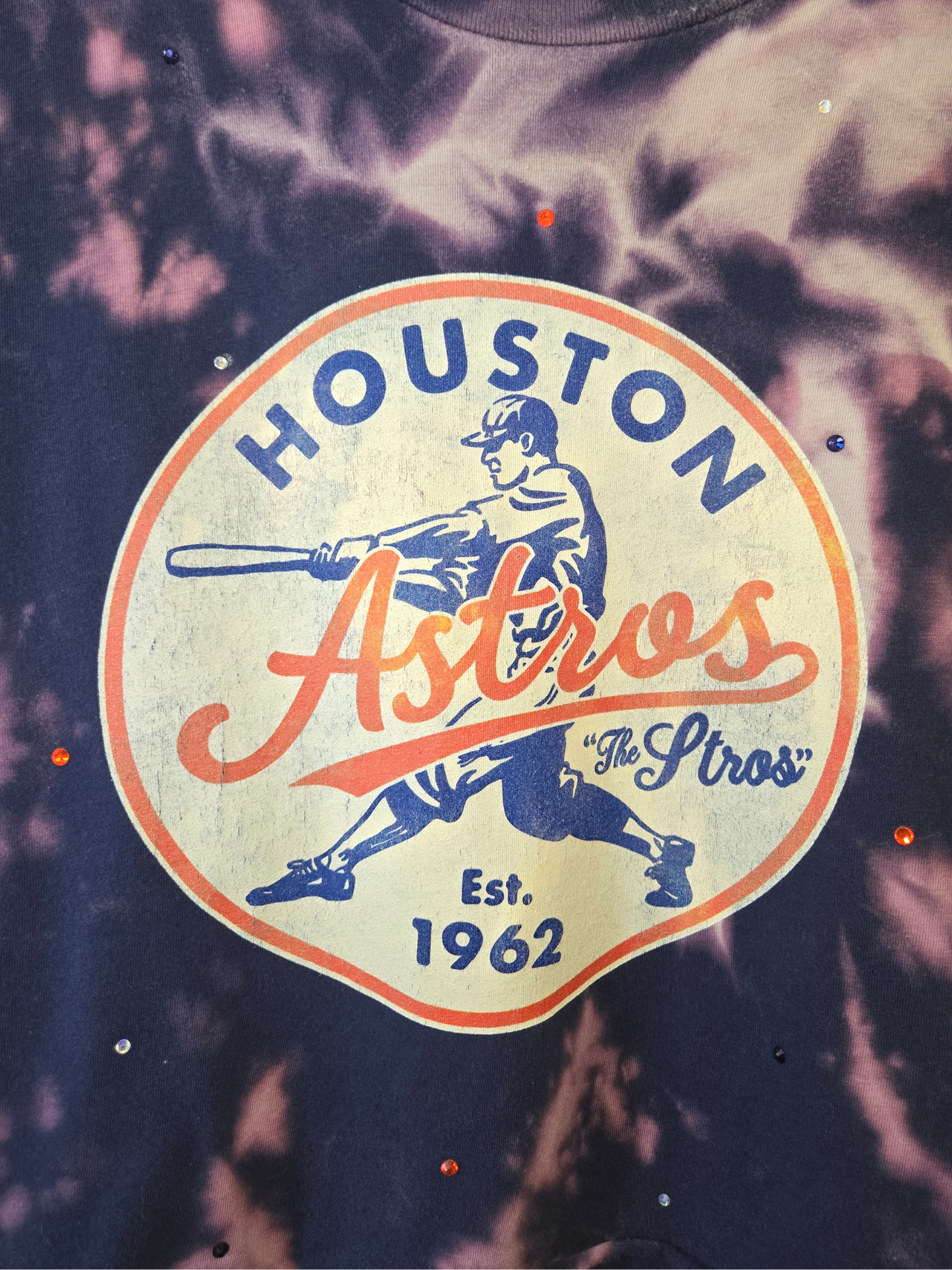 Houston Astros Crop Top- Medium