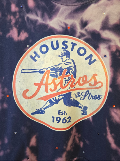 Houston Astros Crop Top- Medium