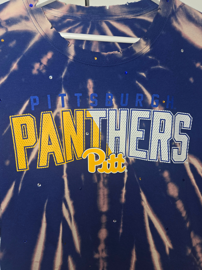Pitt Panthers Crop Top- XL