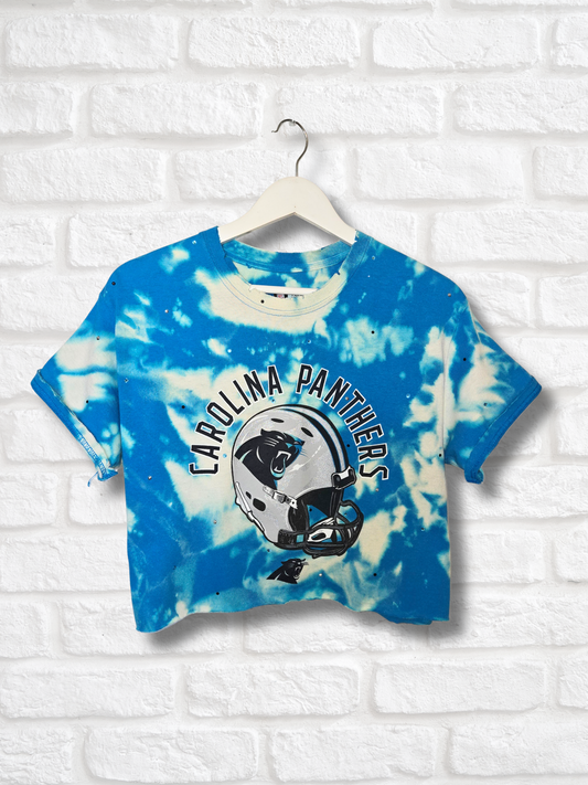 Carolina Panthers Crop Top- Medium