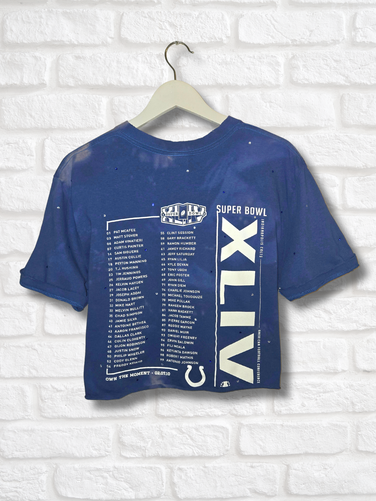 Indianapolis Colts Crop Top- XL