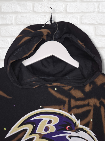 Baltimore Ravens Crop Hoodie