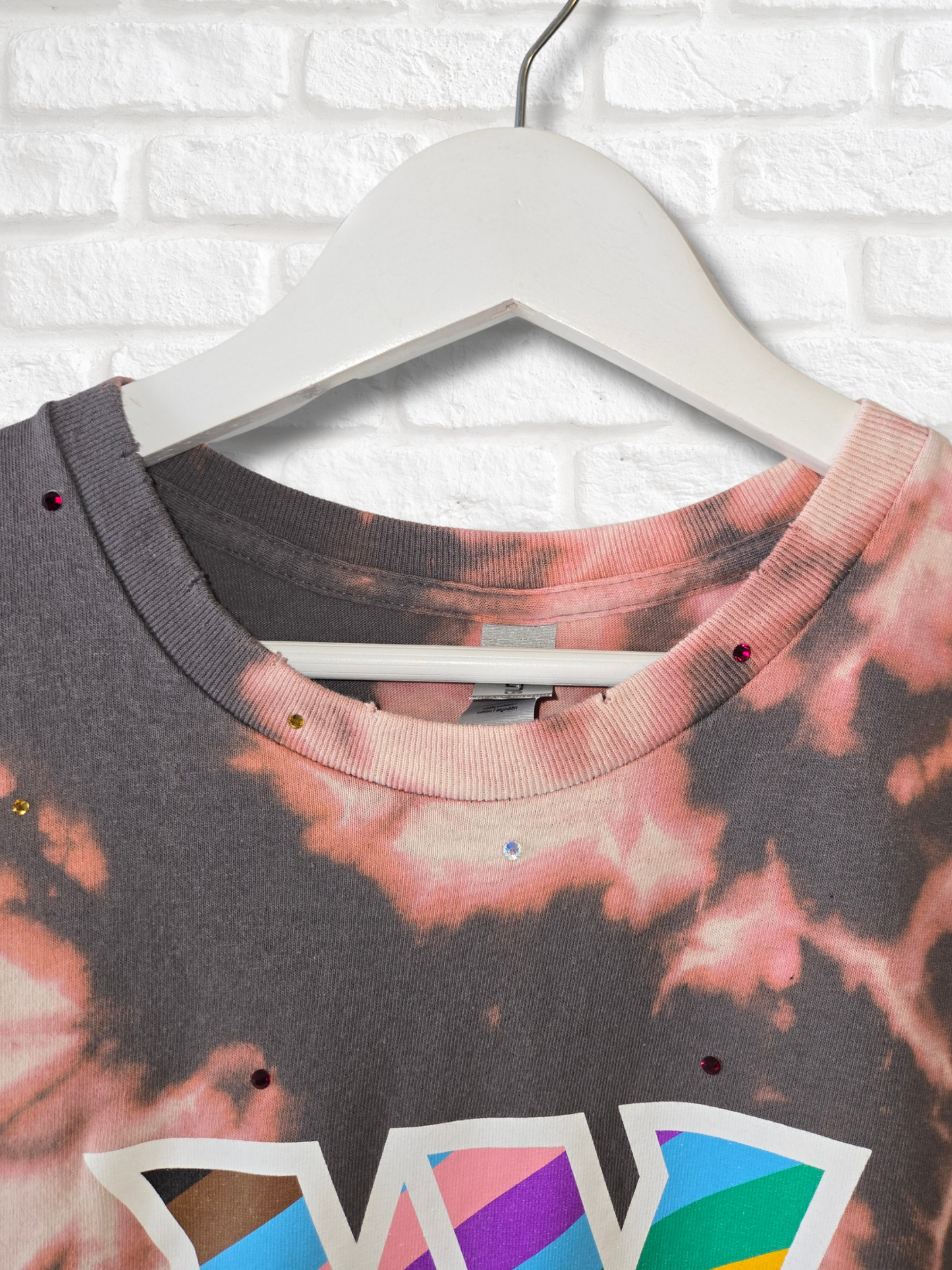 Washington Commanders Pride Crop Top- Large