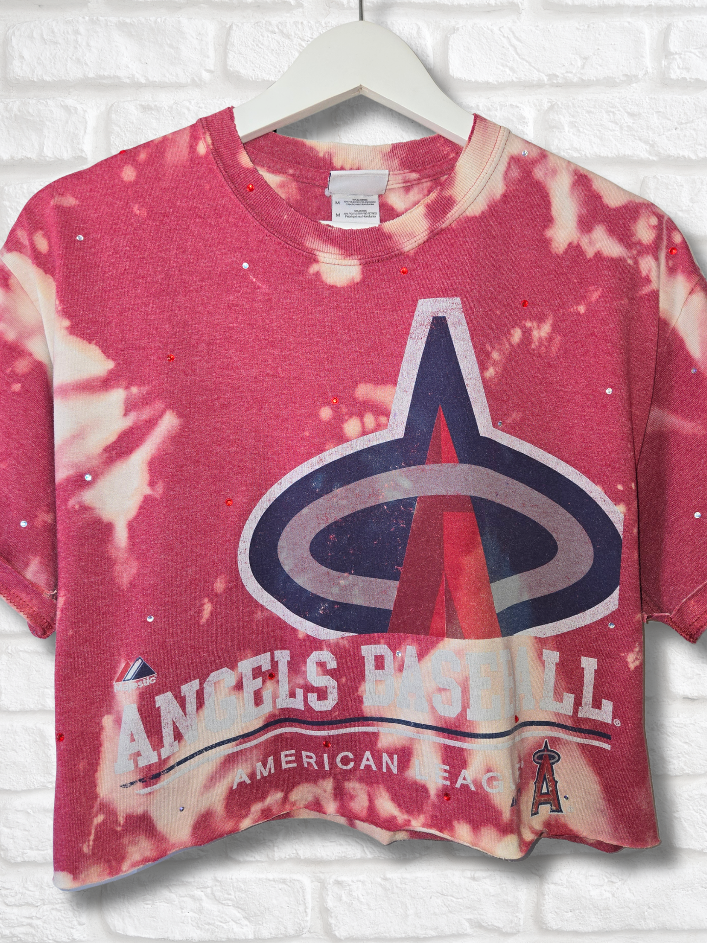 Los Angeles Angels Crop Top  -Medium