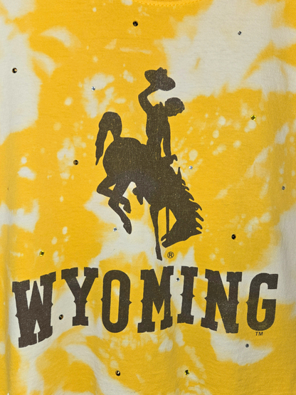 Wyoming Cowboys Crop Top- Large