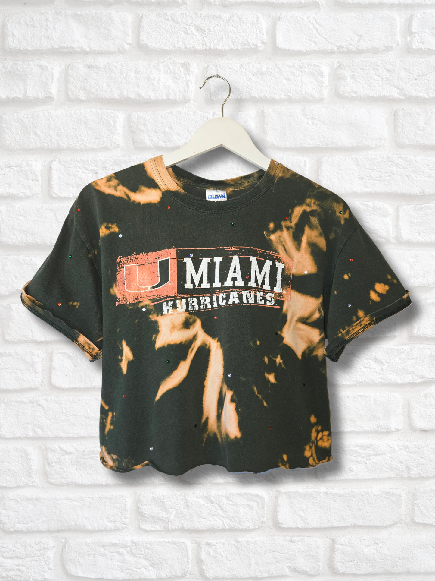 Miami Hurricanes Crop Top- Medium