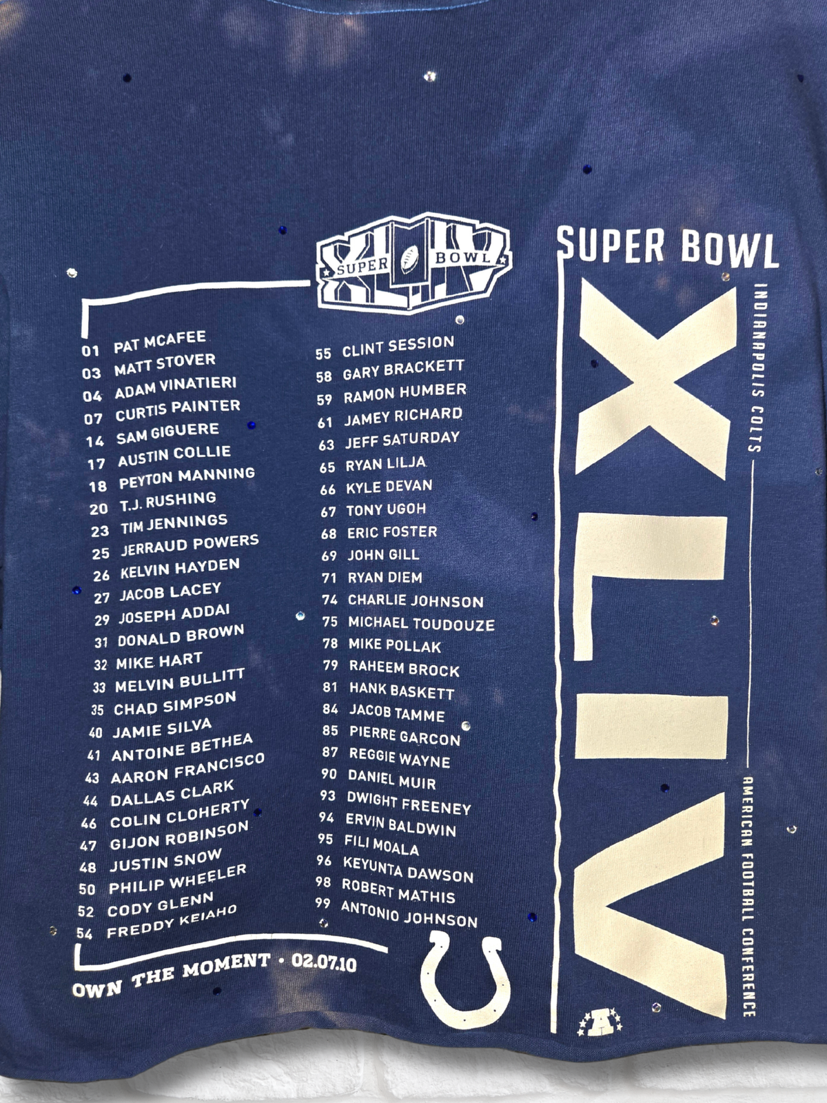 Indianapolis Colts Crop Top- XL