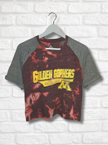 Minnesota Golden Gophers Crop Top- Large
