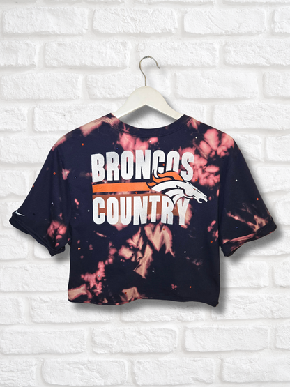 Denver Broncos Crop Top- Medium