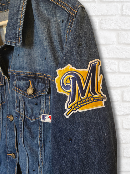 Milwaukee Brewers Loose Fit Jacket- XL