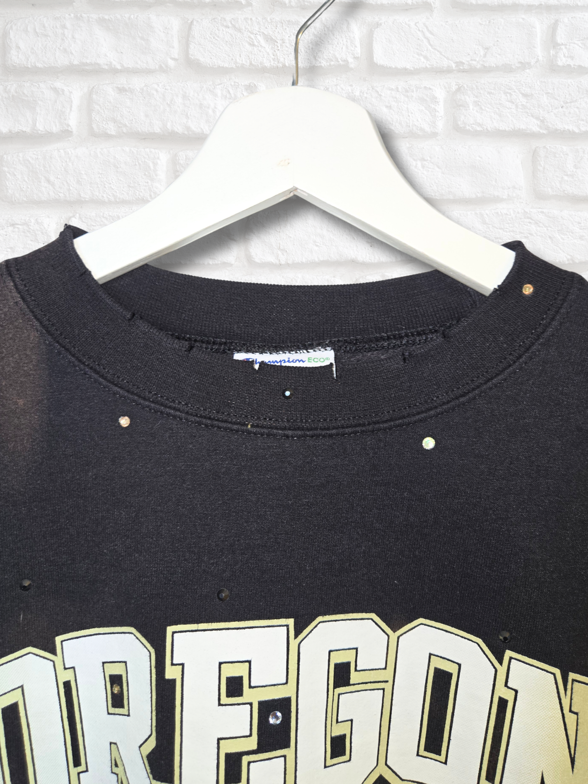 Oregon Ducks Crop Sweatshirt- Small