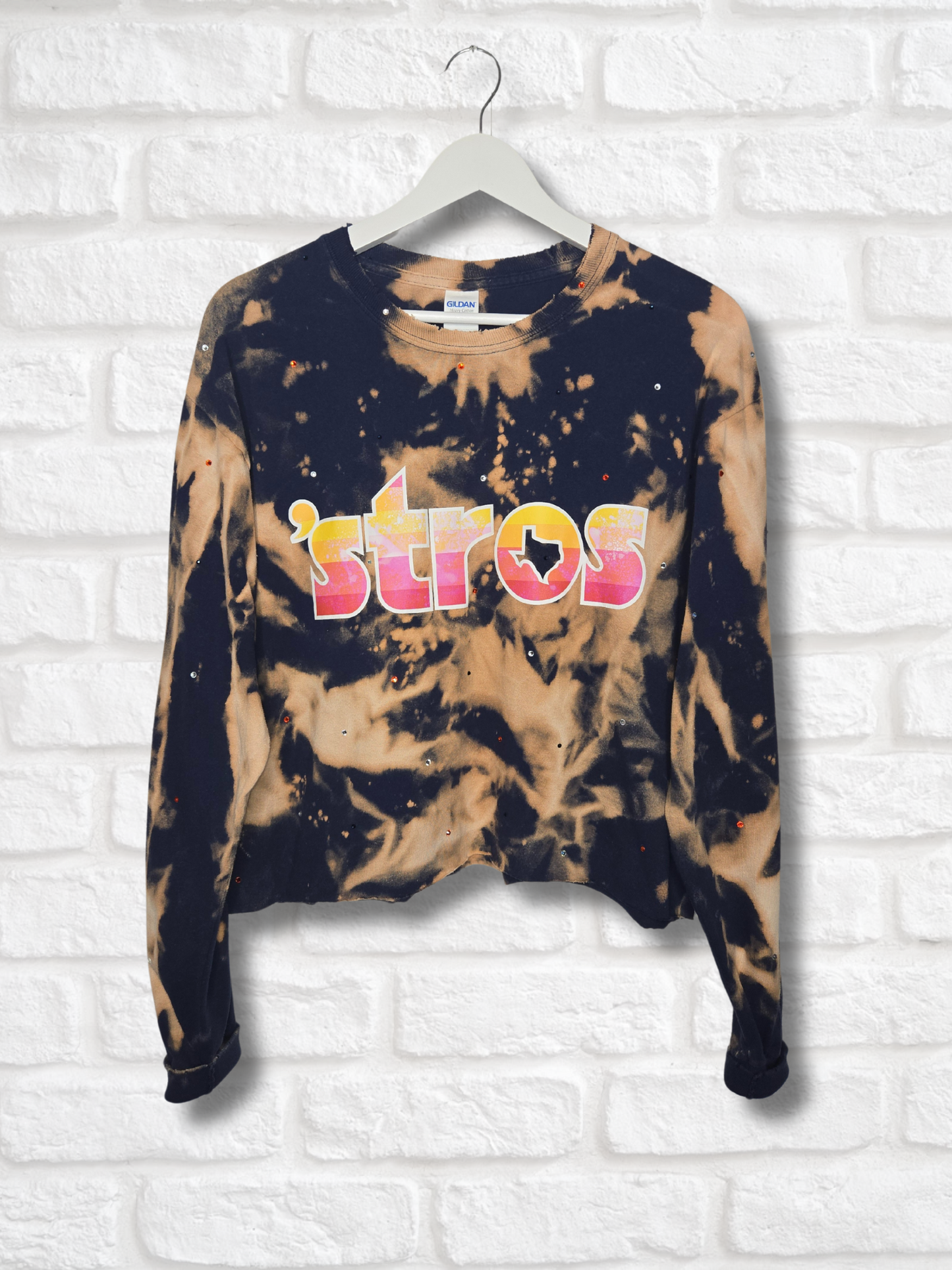 Houston Astros Crop Top- Large