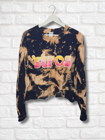 Houston Astros Crop Top- Large