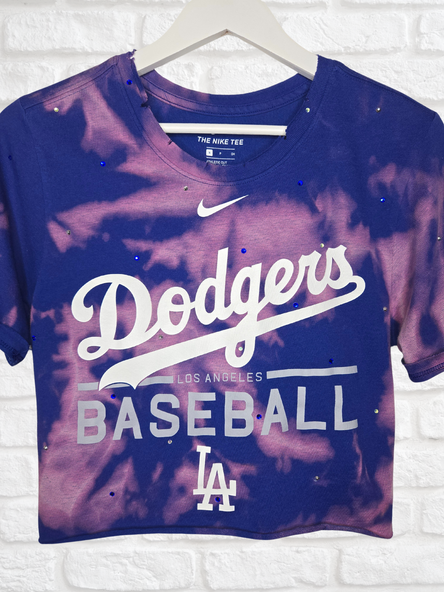 Los Angeles Dodgers Crop Top- Small