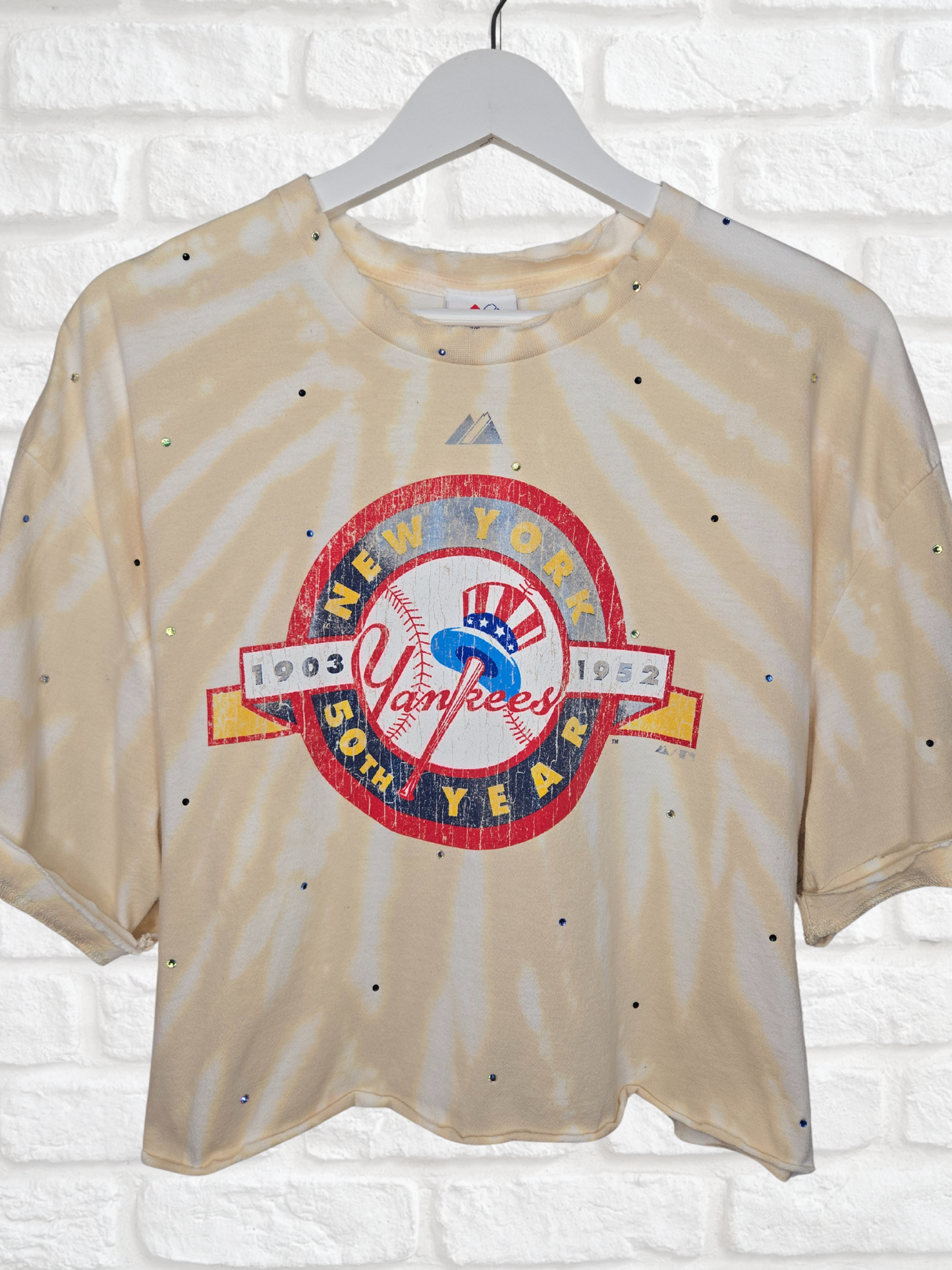 New York Yankees Crop Top -XL