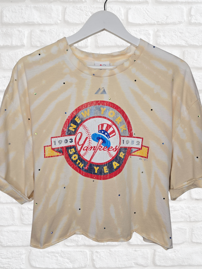 New York Yankees Crop Top -XL
