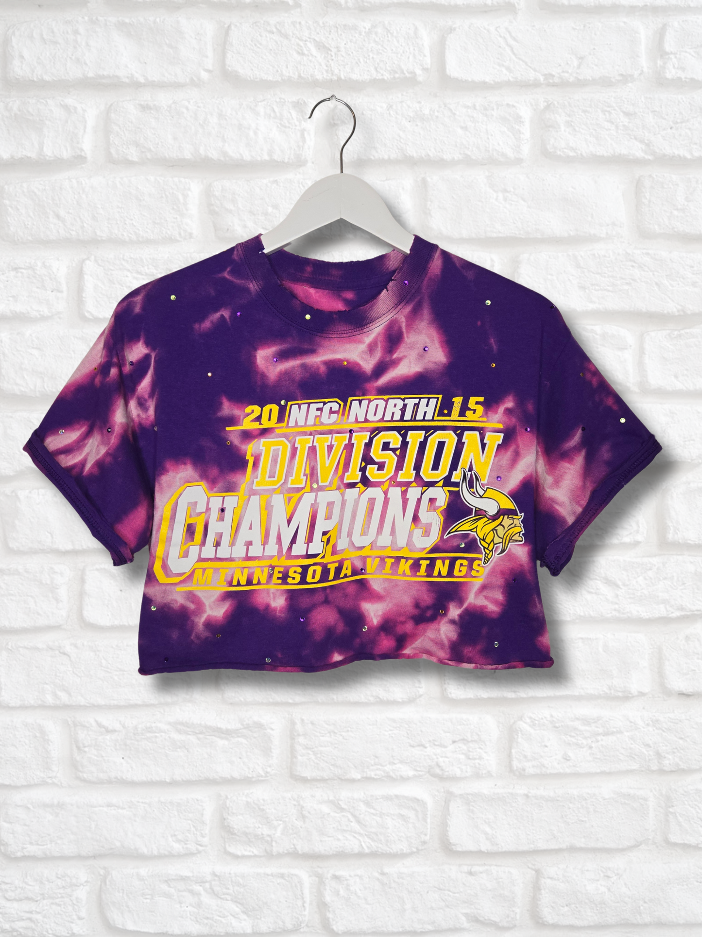 Minnesota Vikings Crop Top- Medium