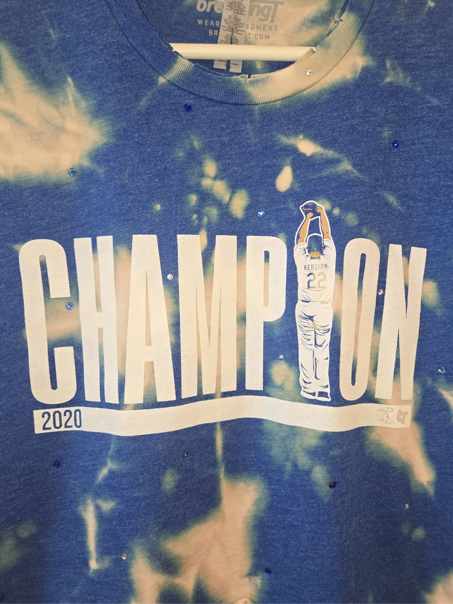 Los Angeles Dodgers Crop Top  - Small