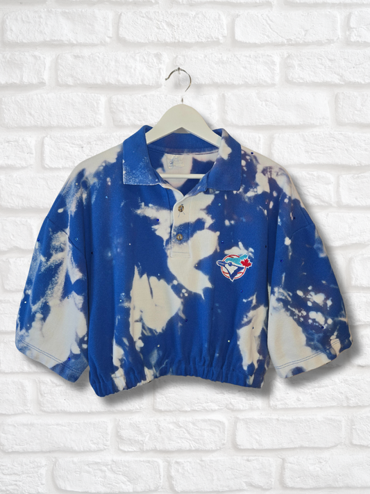 Toronto Blue Jays Crop Polo- Large